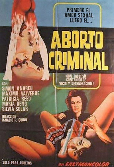Póster de Aborto criminal