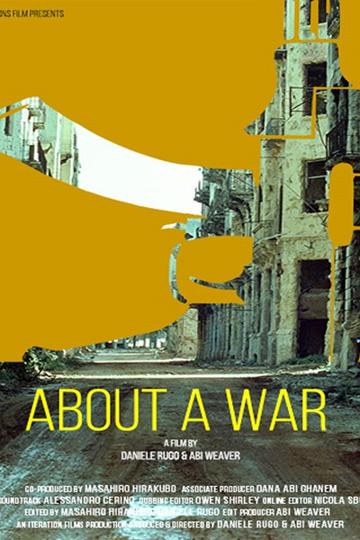 Póster de About a War