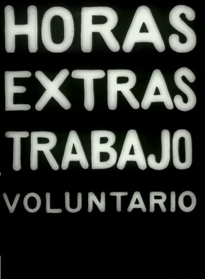 Póster de About Extra Hours and Volunteer Work
