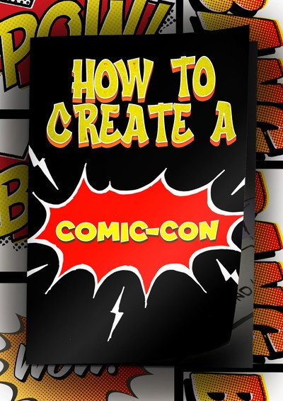 Póster de Abq Comic Con!