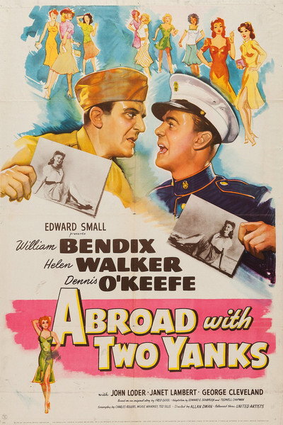 Póster de Abroad with Two Yanks
