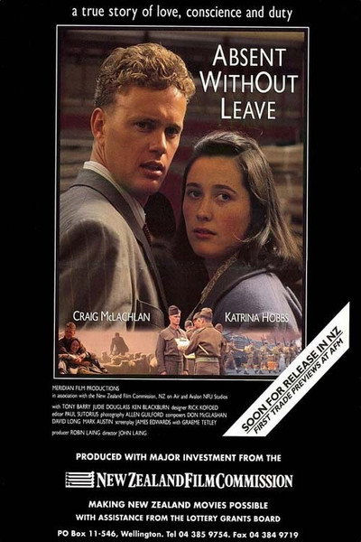 Póster de Absent Without Leave