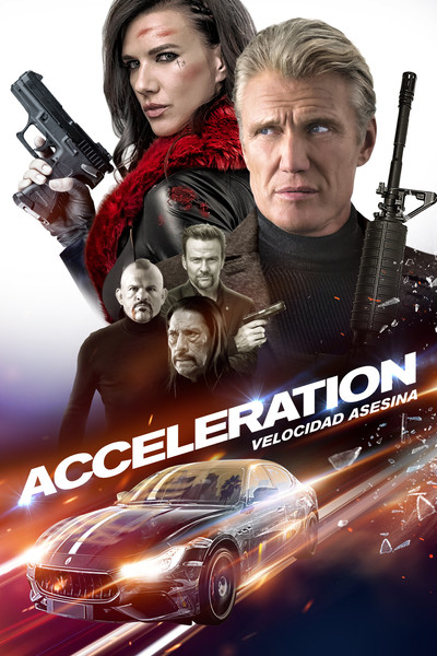 Póster de Acceleration. Velocidad asesina