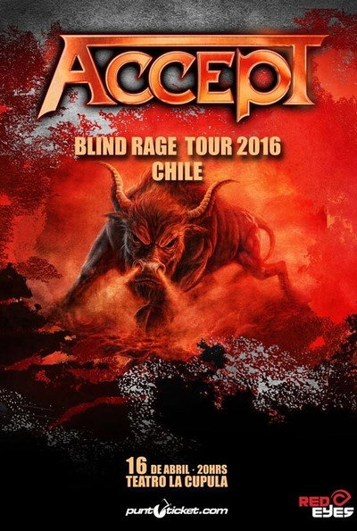 Póster de Accept: Blind Rage