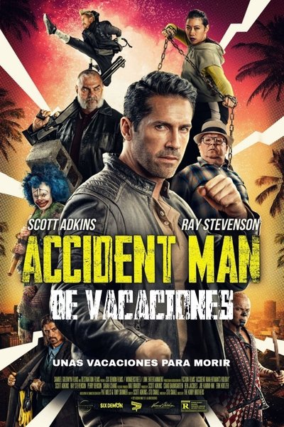 Póster de Accident Man: de vacaciones
