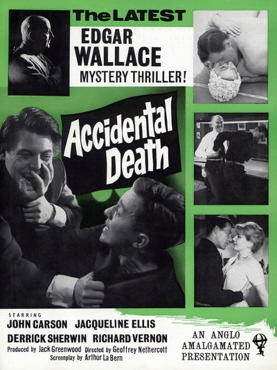 Póster de Accidental Death