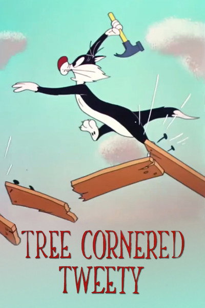 Póster de Acorralado en un árbol