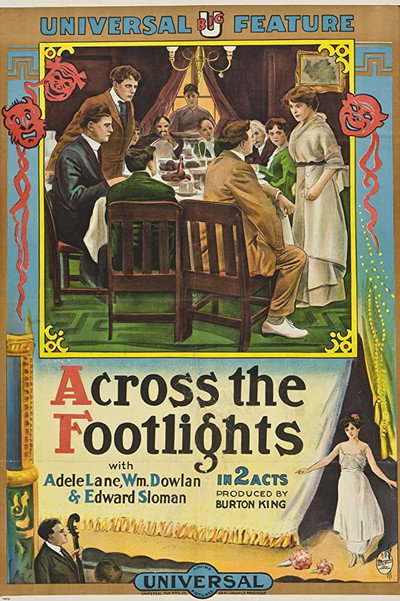 Póster de Across the Footlights