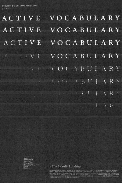 Póster de Active Vocabulary