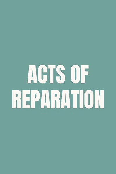 Póster de Acts of Reparation