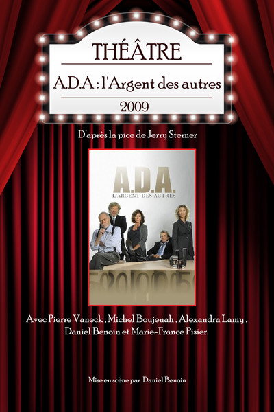 Póster de A.D.A.: L'argent des autres