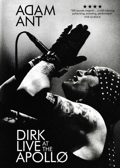Póster de Adam Ant - Dirk Live at the Apollo