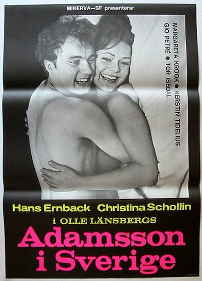 Póster de Adamsson i Sverige