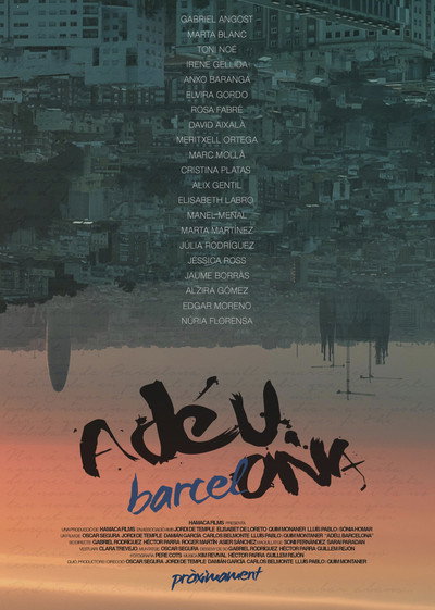 Póster de Adéu, Barcelona