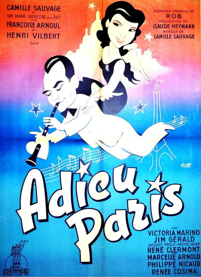 Póster de Adieu Paris