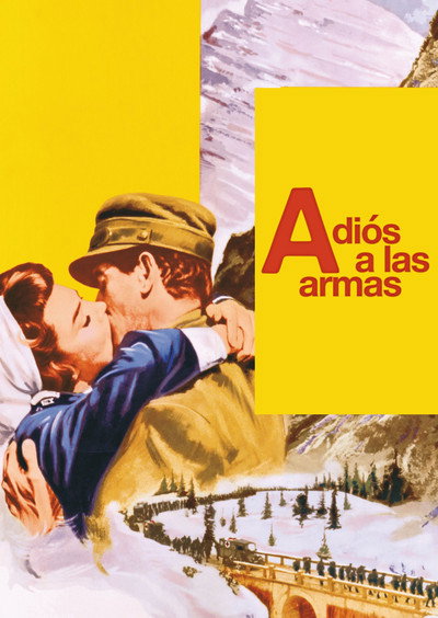 Póster de Adiós a las armas