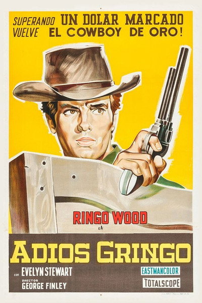 Póster de Adiós, gringo