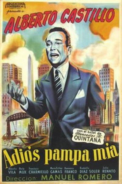 Póster de Adiós, pampa mía
