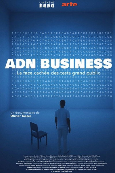 Póster de ADN Business, la face cachée des tests grand public