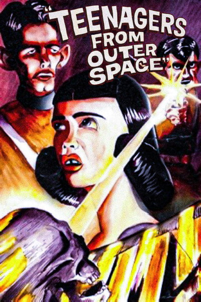 Póster de Adolescentes del espacio exterior