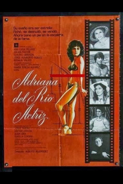 Póster de Adriana del Río, actriz