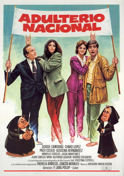 Póster de Adulterio nacional