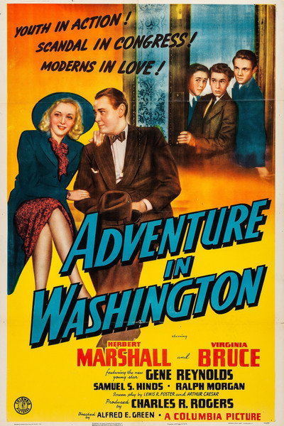 Póster de Adventure in Washington