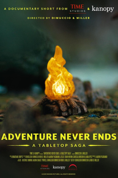 Póster de Adventure Never Ends: A Tabletop Saga