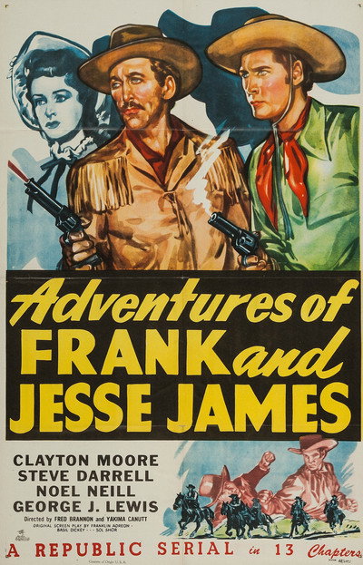 Póster de Adventures of Frank and Jesse James