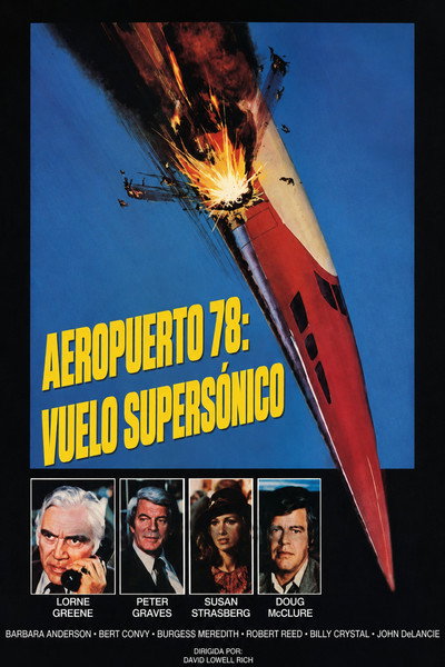Póster de Aeropuerto 78 Vuelo supersónico