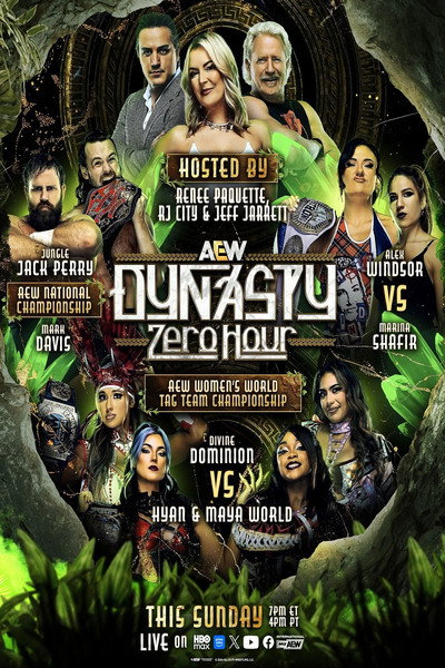 Póster de AEW Dynasty: Zero Hour