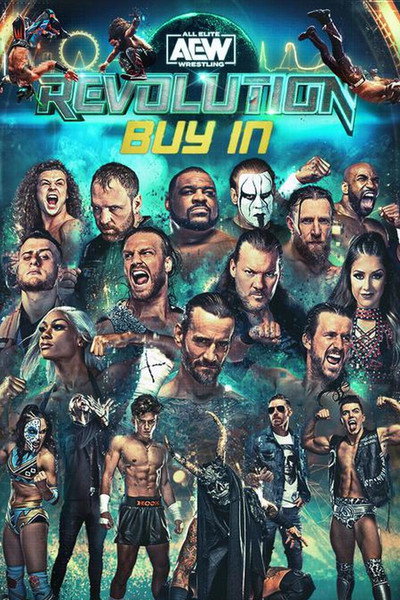 Póster de AEW Revolution: BUY-IN