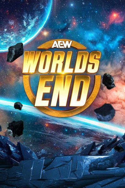 Póster de AEW Worlds End