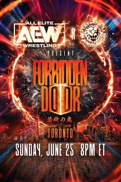 Póster de AEW X NJPW: Forbidden Door