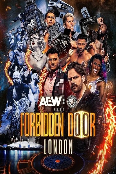 Póster de AEW X NJPW: Forbidden Door: London