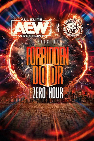 Póster de AEW x NJPW Forbidden Door: Zero Hour Pre Show