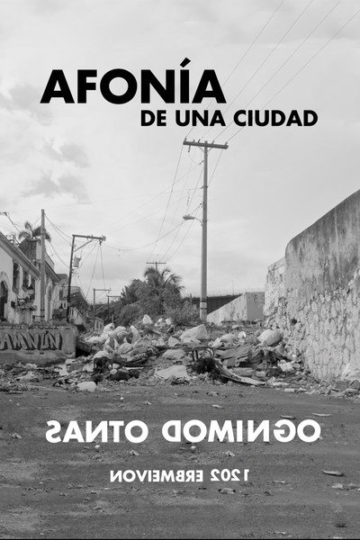 Póster de Afonia de una ciudad, Santo Domingo