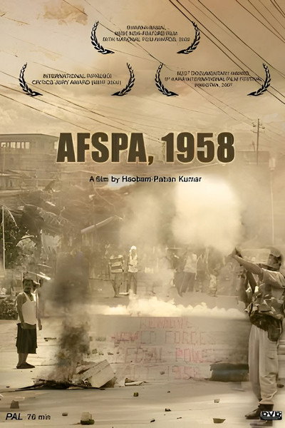 Póster de AFSPA, 1958