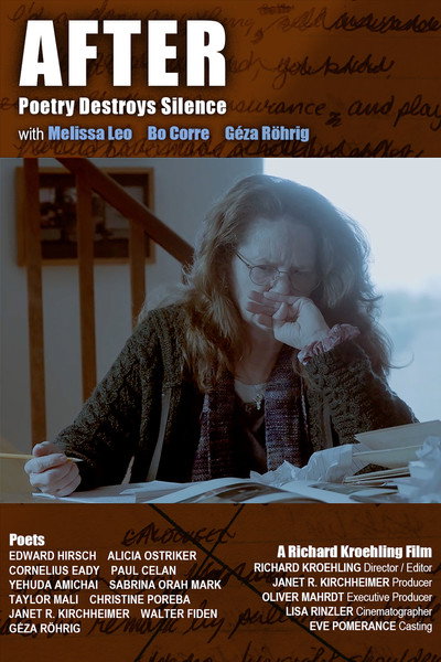 Póster de After: Poetry Destroys Silence