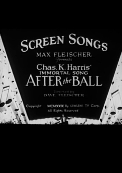 Póster de After the Ball