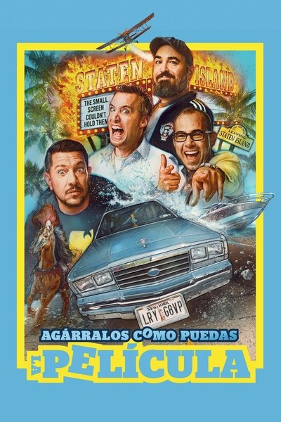 Póster de Agárralos como puedas: la película
