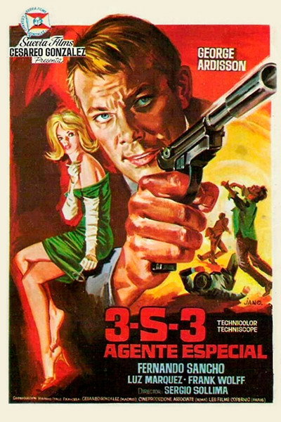 Póster de Agente 3S3 enviado especial