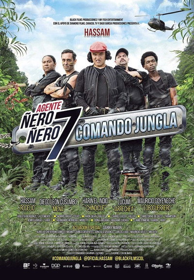 Póster de Agente Ñero Ñero 7: Comando Jungla