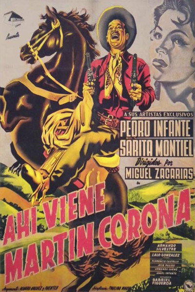 Póster de Ahí viene Martín Corona