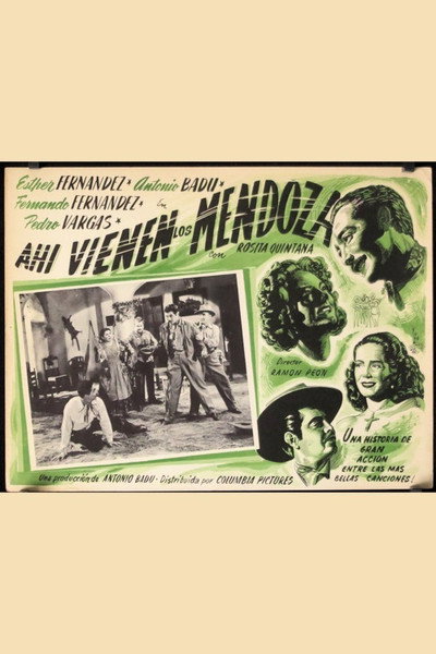 Póster de Ahí vienen los Mendoza