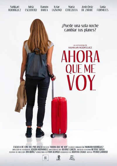 Póster de Ahora que me voy...