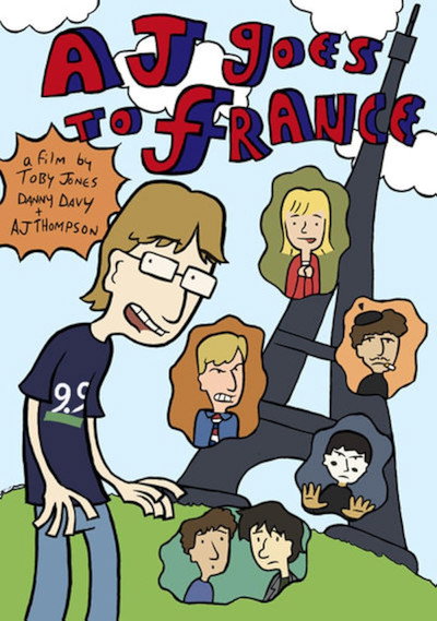 Póster de AJ Goes to France