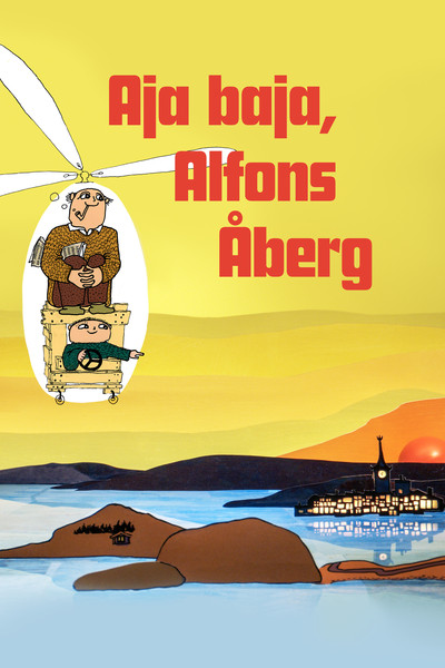 Póster de Aja baja, Alfons Åberg