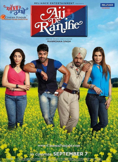Póster de Ajj De Ranjhe