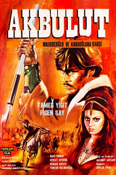 Póster de Akbulut: Malkoçoglu ve Karaoglana Karsi